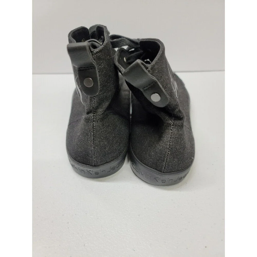 Calvin Klein Bensi CK Monogram High Top Mens Designer Sneakers Shoes 11.5